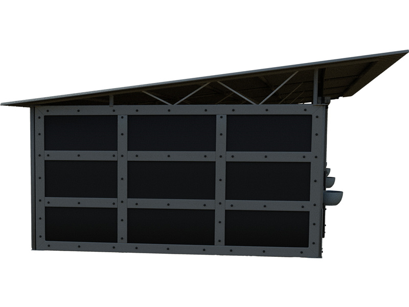 Full HDPE Portable Horse Stable Panel