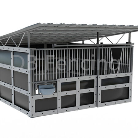 Full HDPE Portable Horse Stable – DB Stable