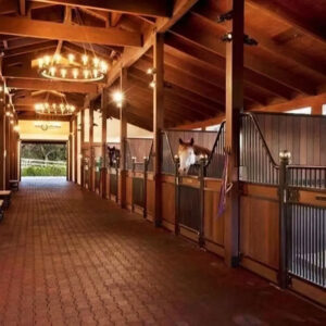 Discover high-quality powder coated horse stall fronts with optional feeders at Bestsuppliers.com. Perfect for prefab horse stables, designed for durability and style!