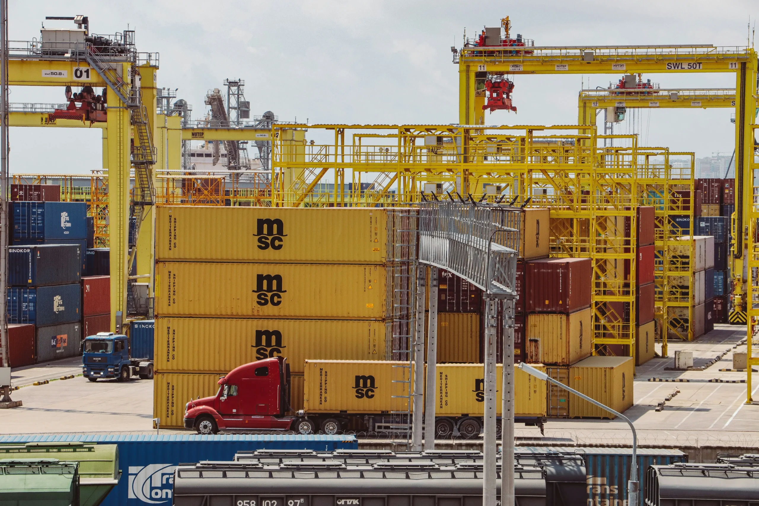 stable container loading