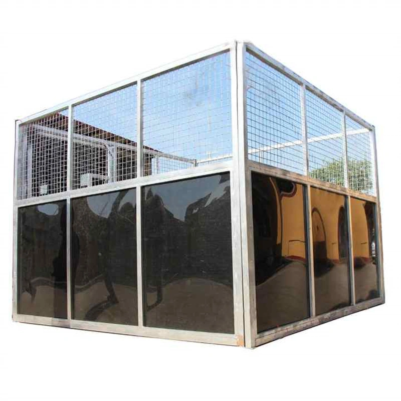 DB Stable manufactured portable horse stables designed for the Australian and New Zealand market, featuring hot-dip galvanized steel frames and high-quality panels for maximum durability.