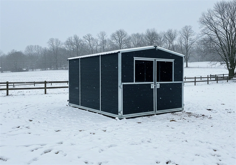 DB Stable presents a durable portable horse stable for ANZ, featuring a galvanized steel frame designed as a practical DIY stable kit for equestrian centers.